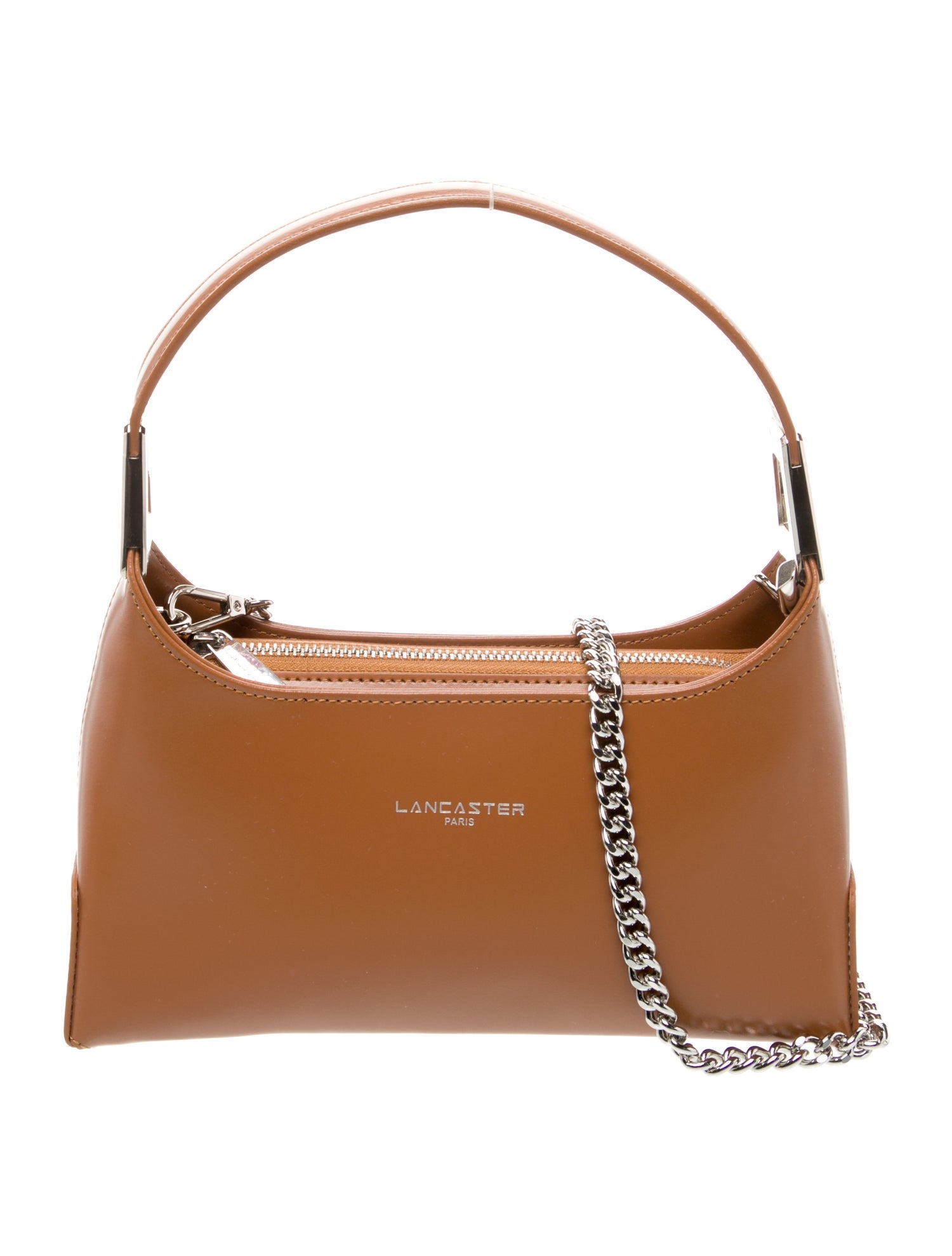 Lancaster Leather Top Handle Bag