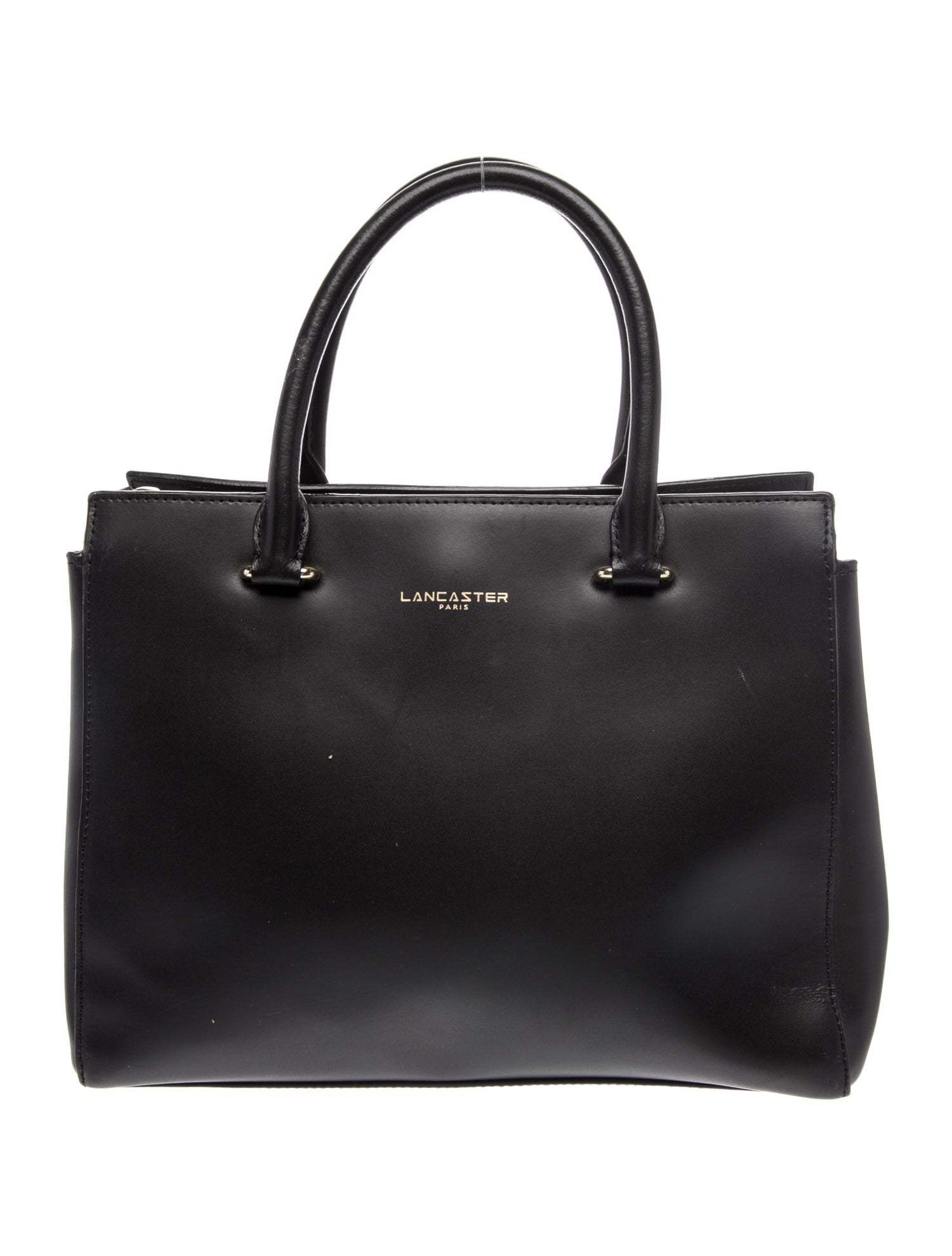 Lancaster Leather Top Handle Bag