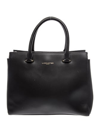 Lancaster Leather Top Handle Bag