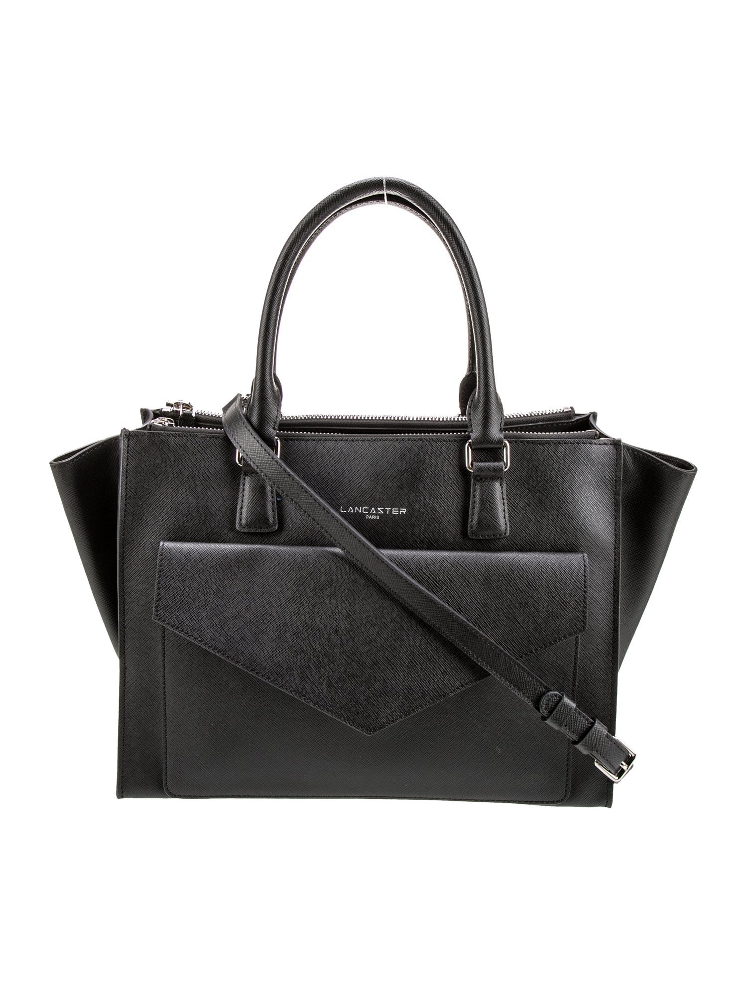 Lancaster Saffiano Leather Top Handle Bag