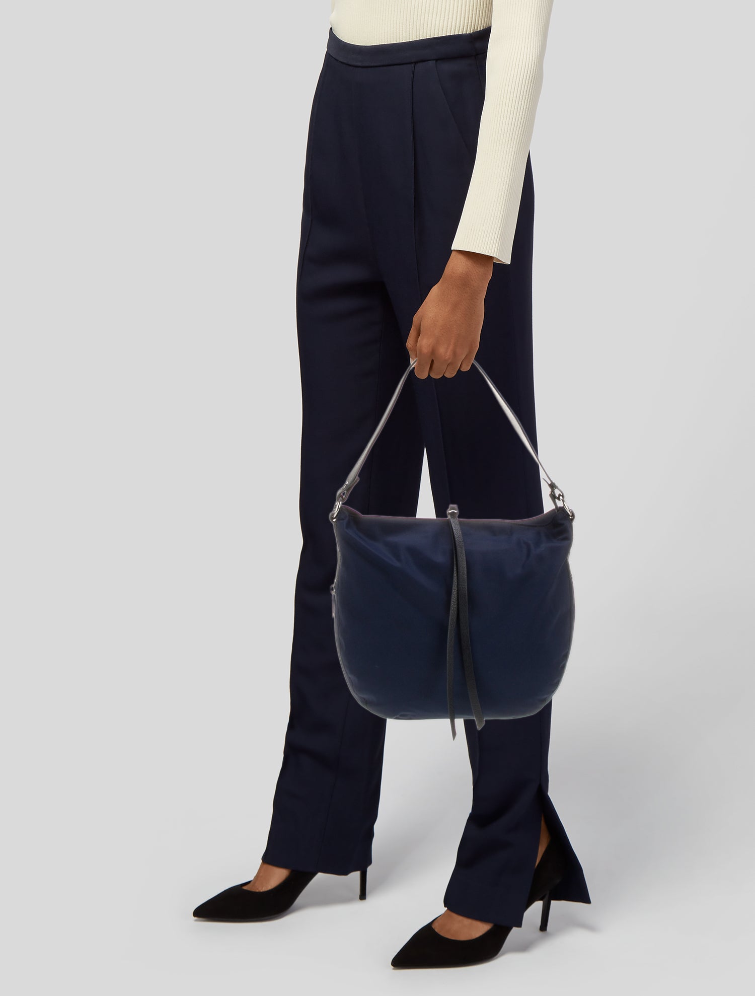 Lancaster Nylon Shoulder Bag