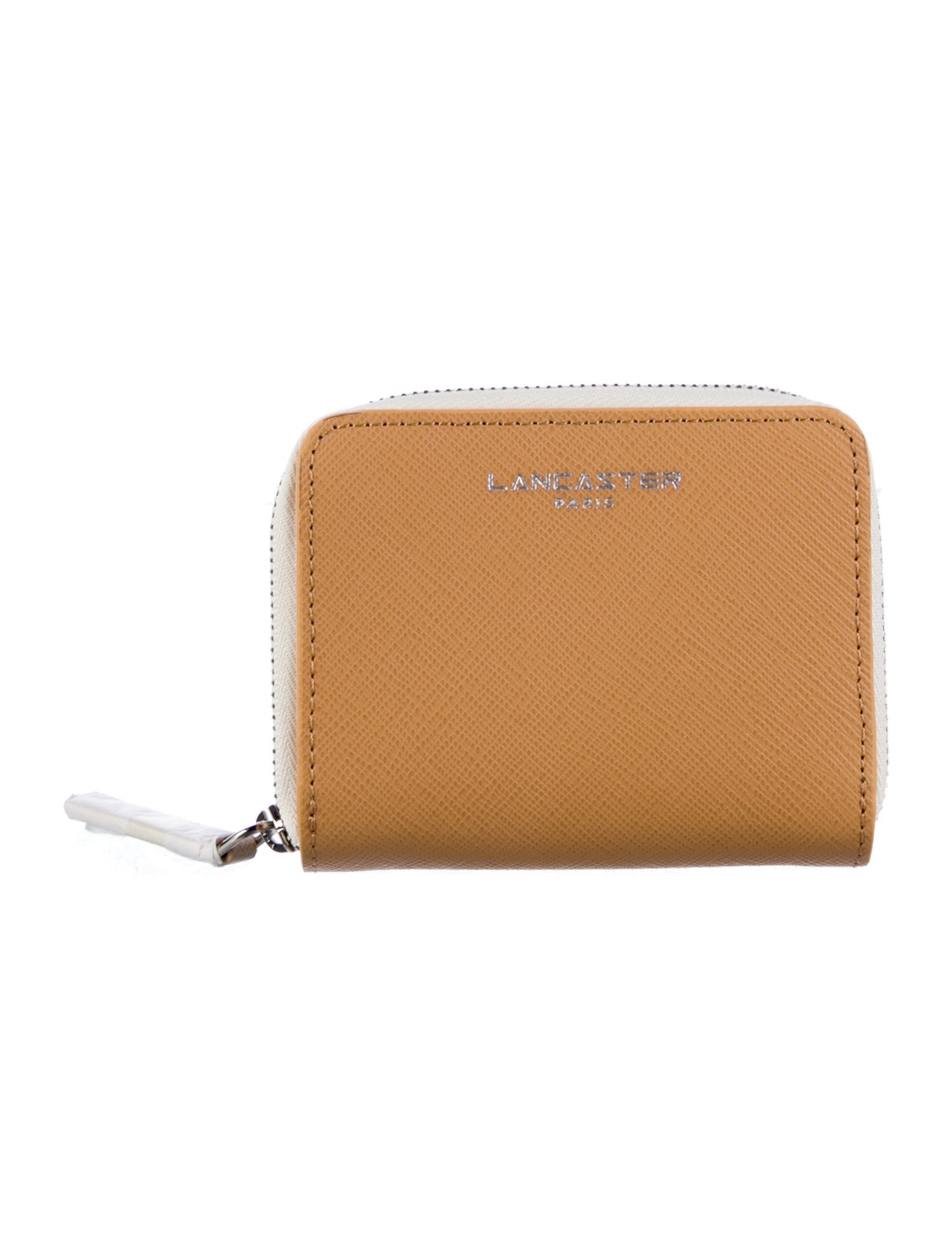 Lancaster Saffiano Leather Compact Wallet