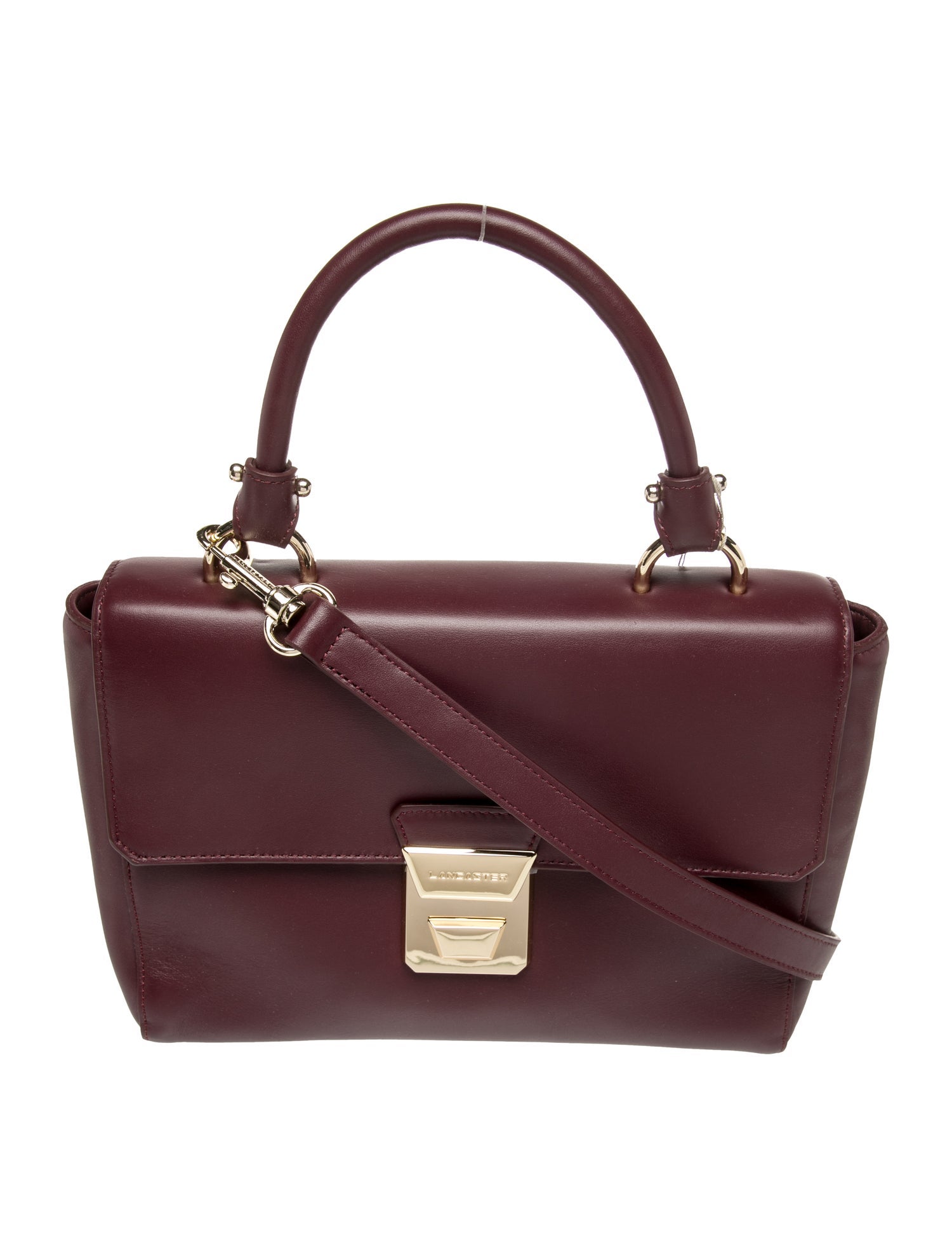 Lancaster Leather Shoulder Bag