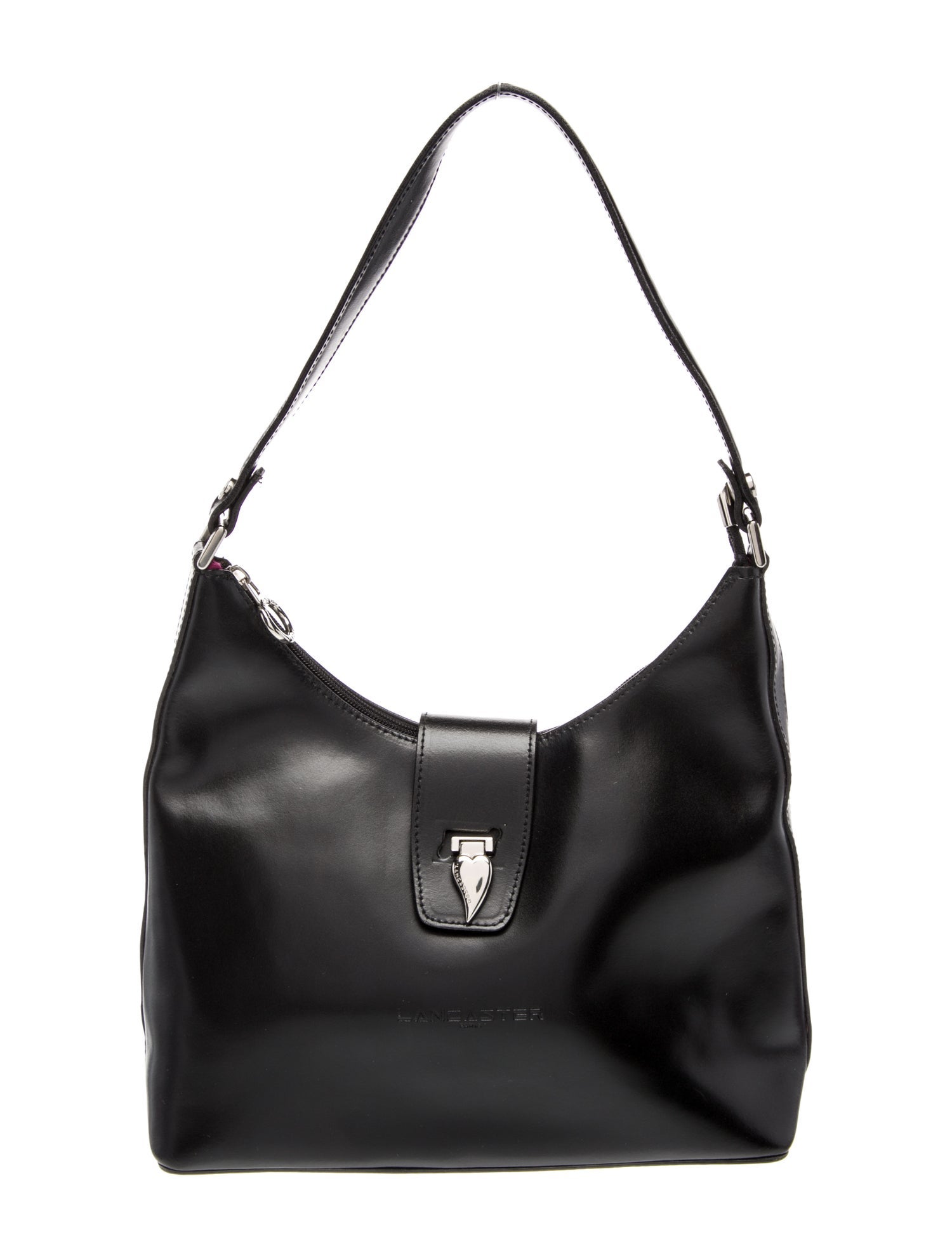 Lancaster Leather Top Handle Bag