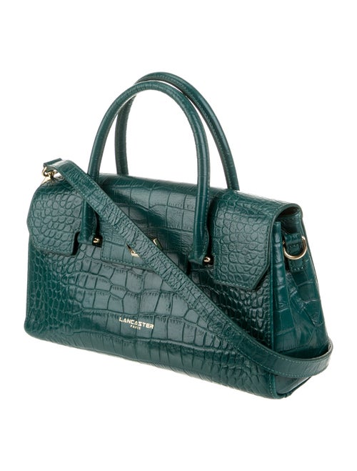 Lancaster Leather Top Handle Bag