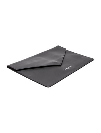 Lancaster Leather Clutch