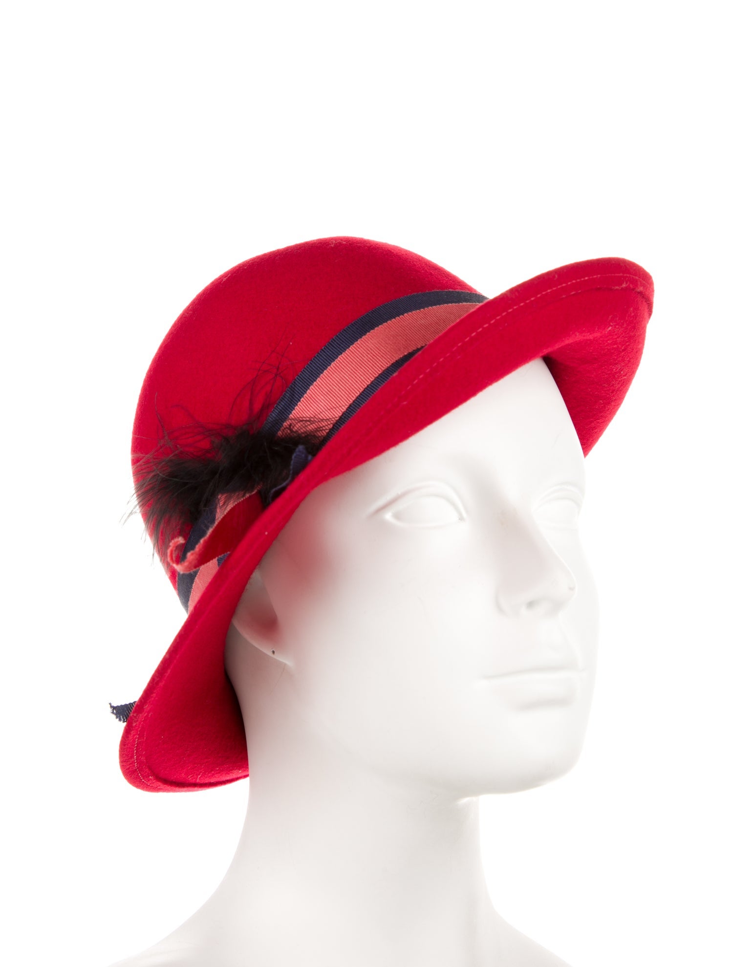 Lancaster Grosgrain Trim Wool Hat