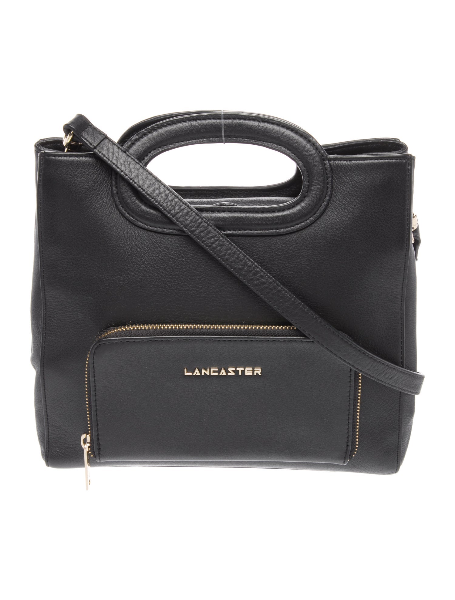 Lancaster Leather Top Handle Bag