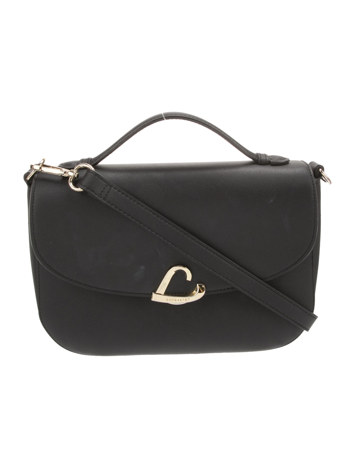 Lancaster Leather Top Handle Bag