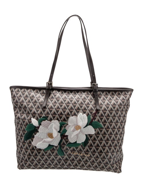 Lancaster Saffiano Leather Tote