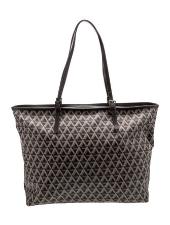 Lancaster Saffiano Leather Tote