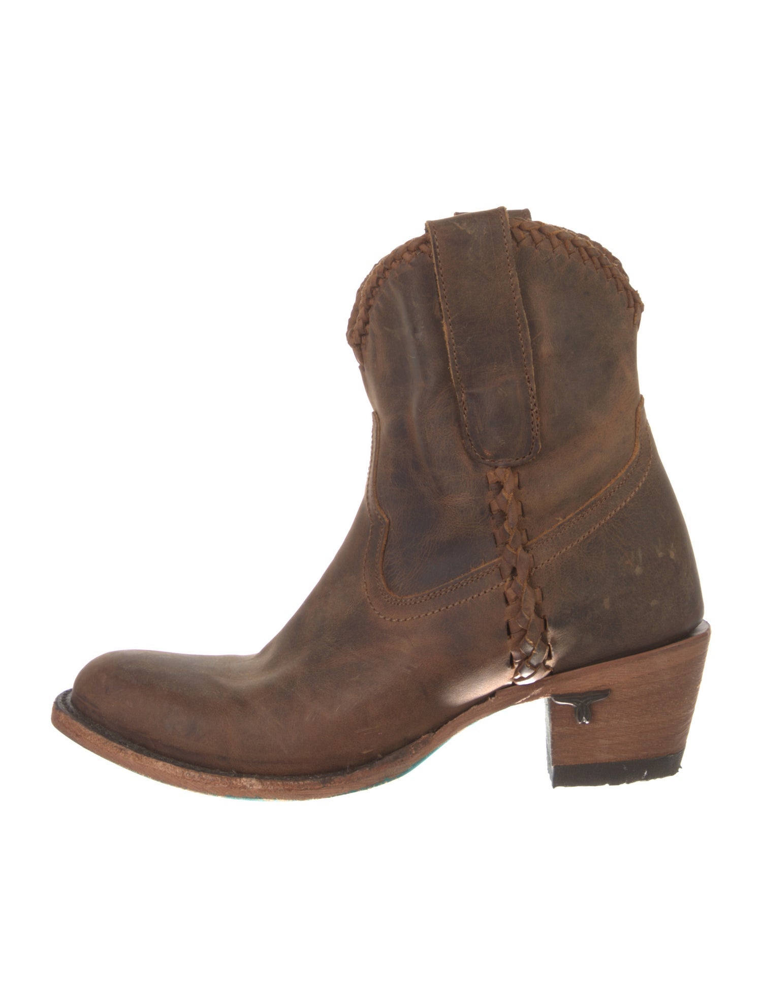 Lane Leather Printed Western Boots