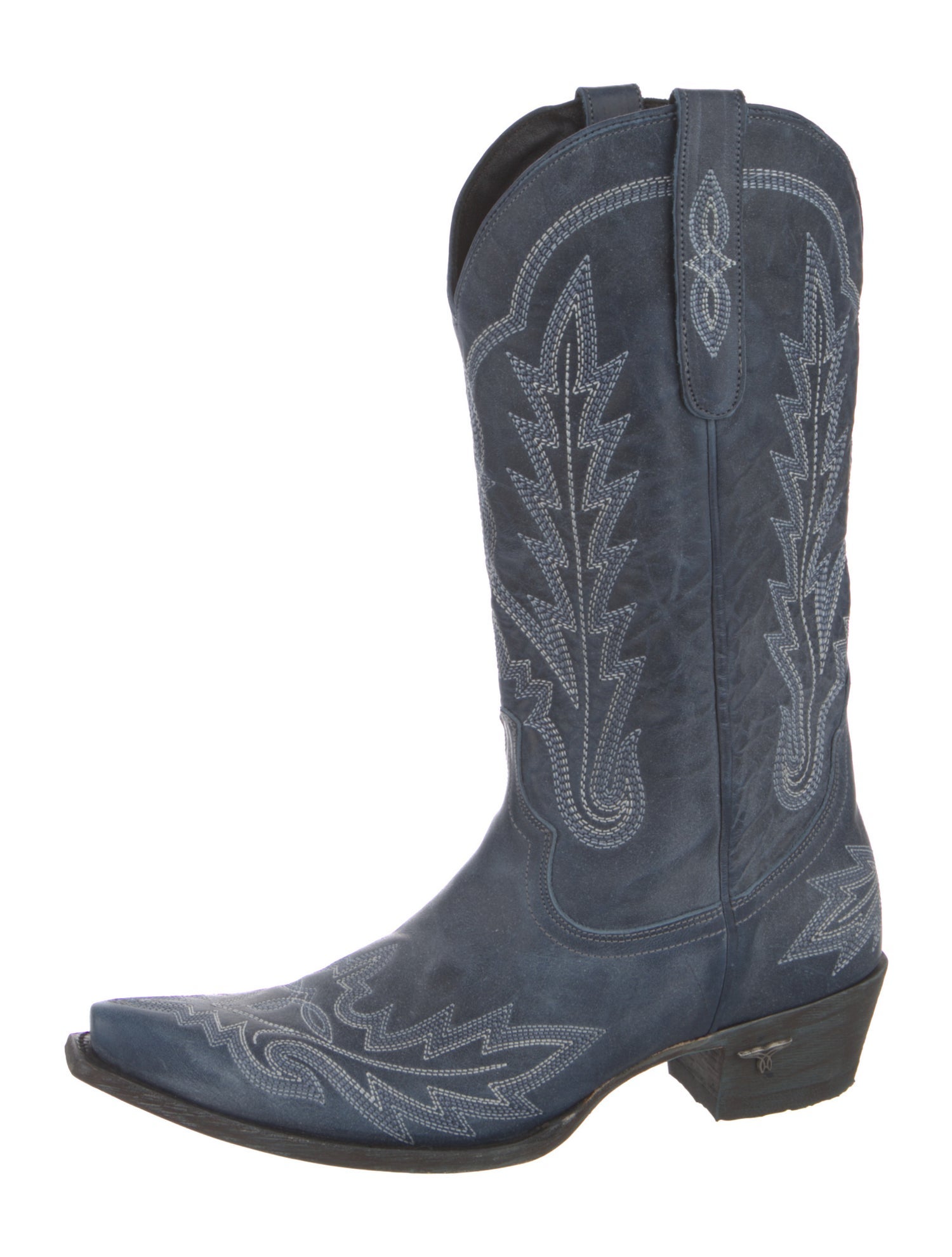 Lane Leather Printed Western Boots