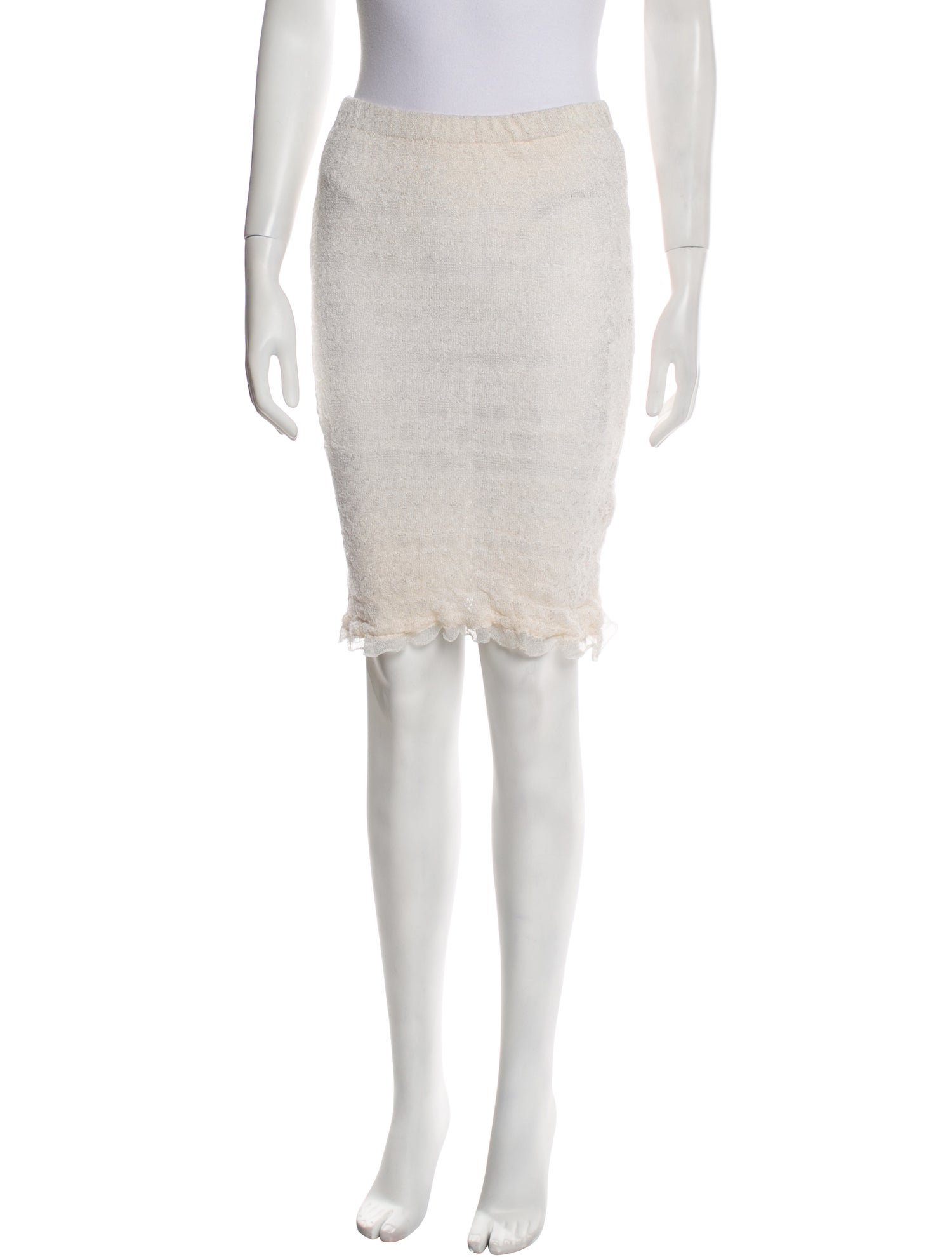 Laines London Wool Knee-Length Skirt