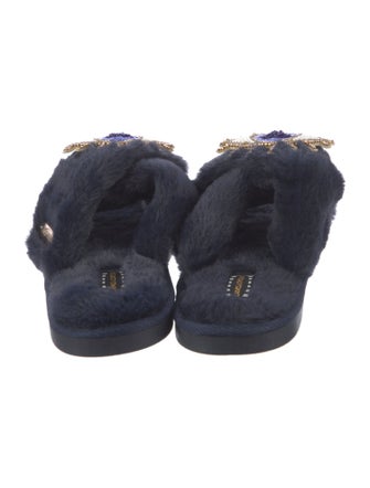 Laines London Fur Mules