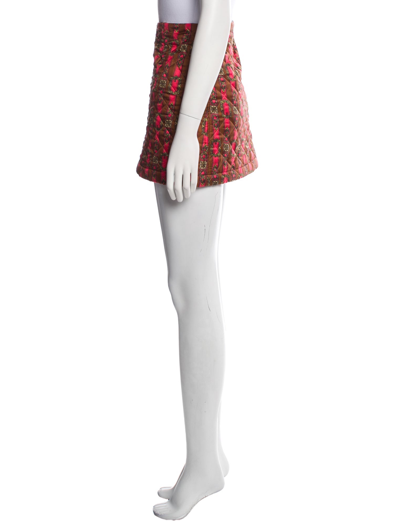 La Prestic Ouiston Silk Mini Skirt w/ Tags