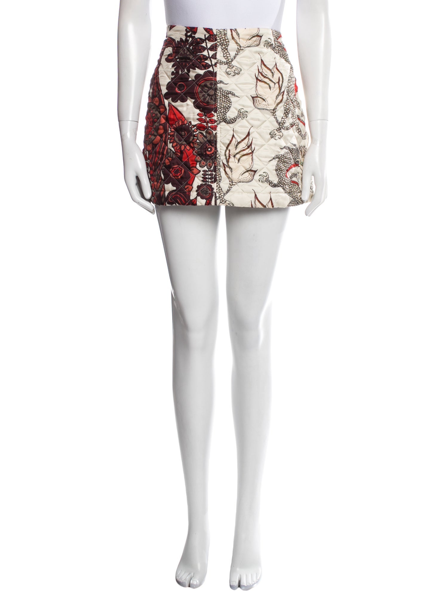 La Prestic Ouiston Silk Mini Skirt w/ Tags