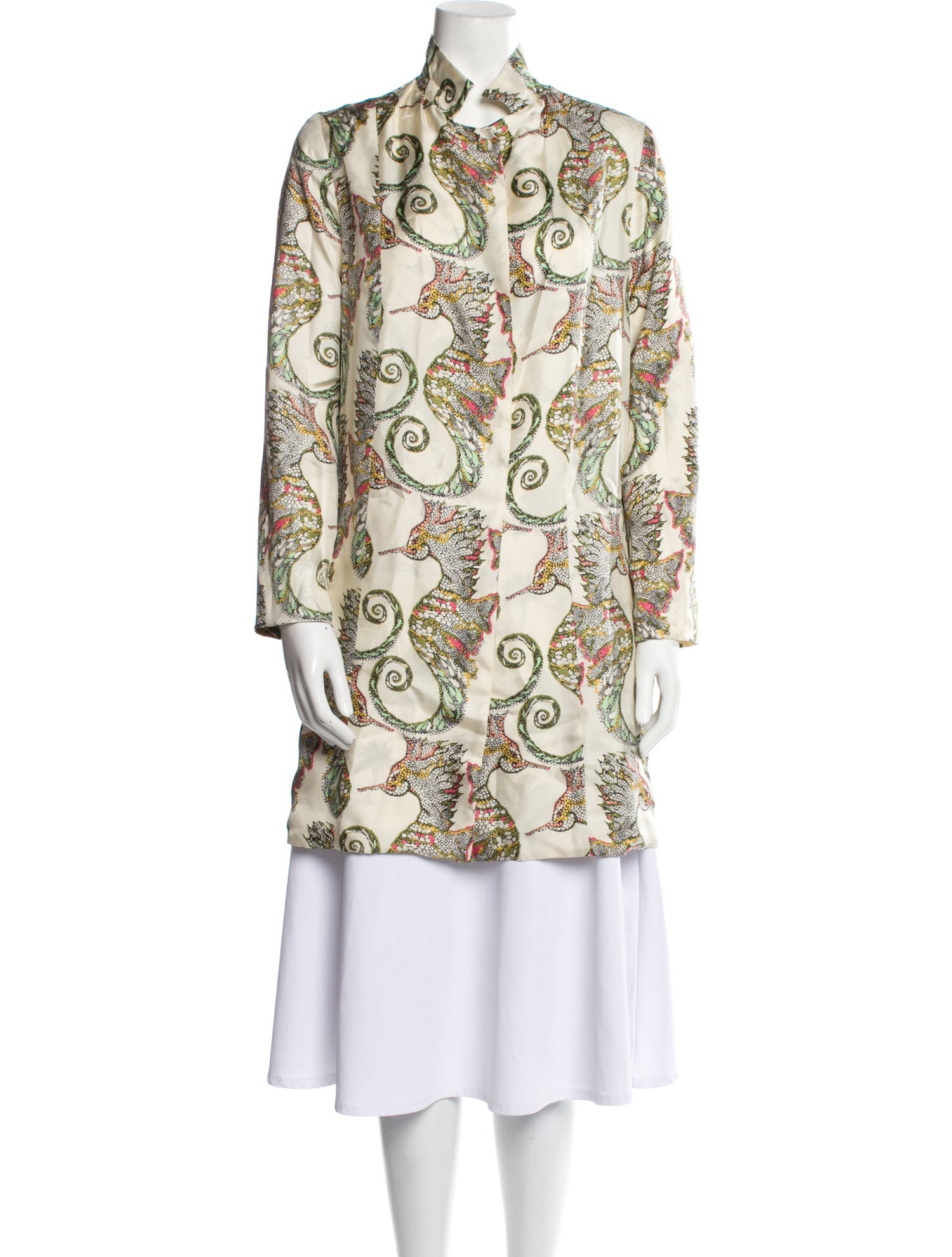 La Prestic Ouiston Printed Evening Jacket