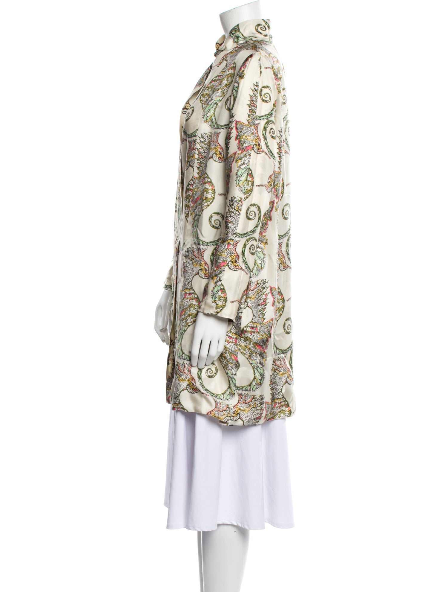 La Prestic Ouiston Printed Evening Jacket