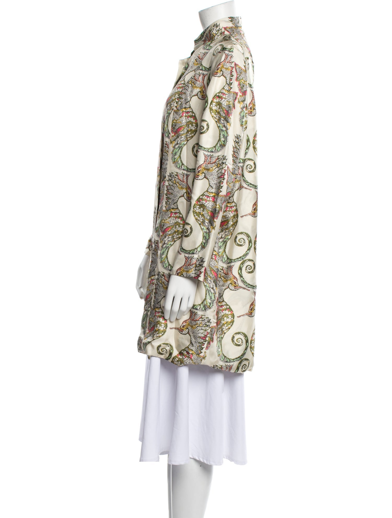 La Prestic Ouiston Printed Evening Jacket