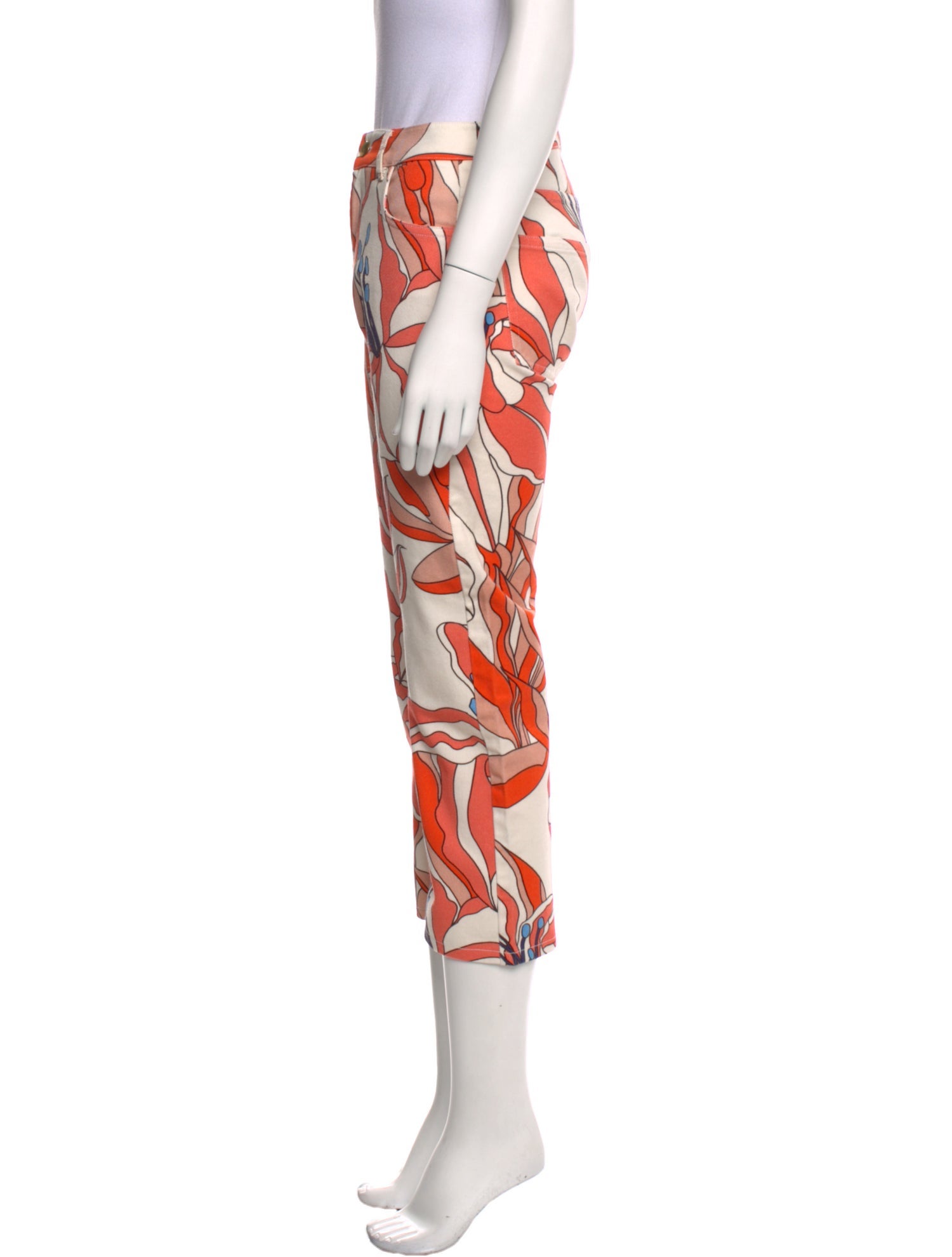 La Prestic Ouiston Floral Print Straight Leg Pants