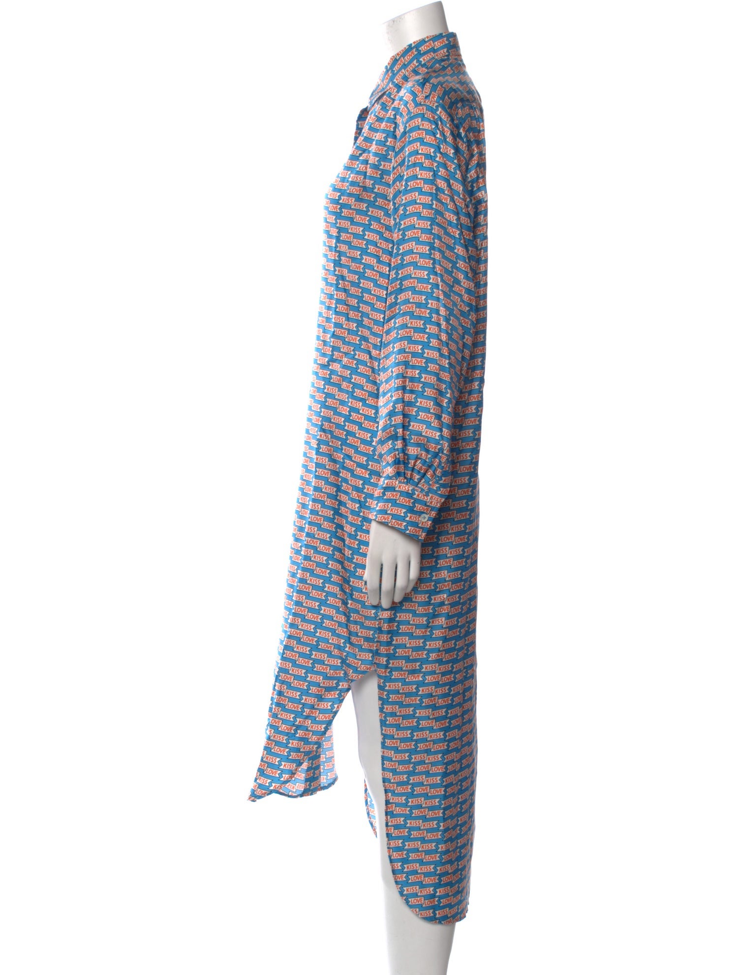 La Prestic Ouiston Silk Long Dress w/ Tags