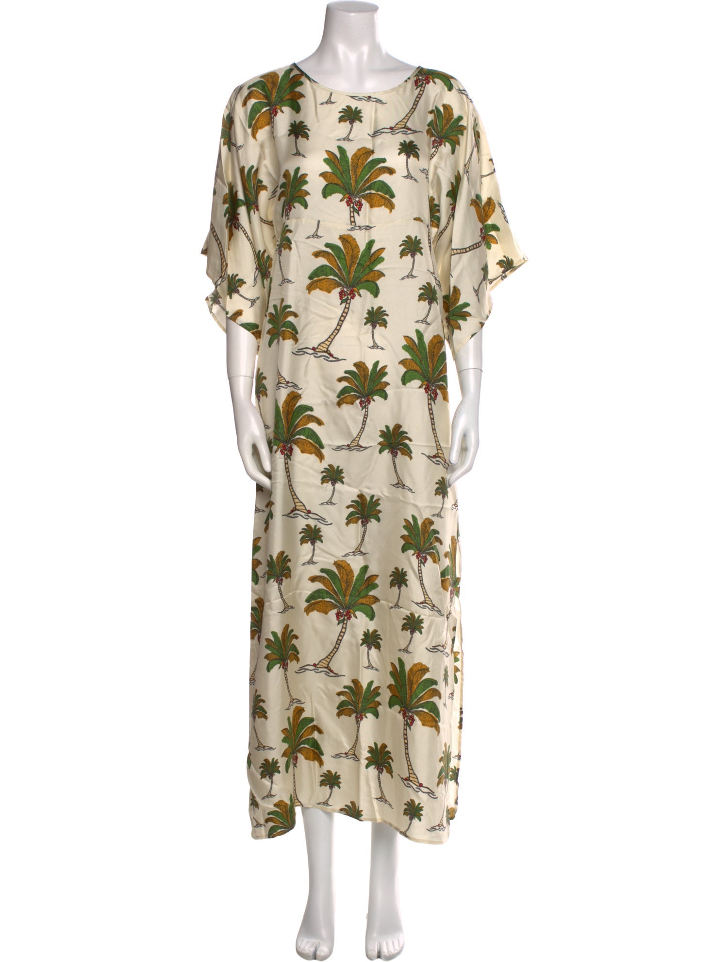 La Prestic Ouiston Silk Long Dress