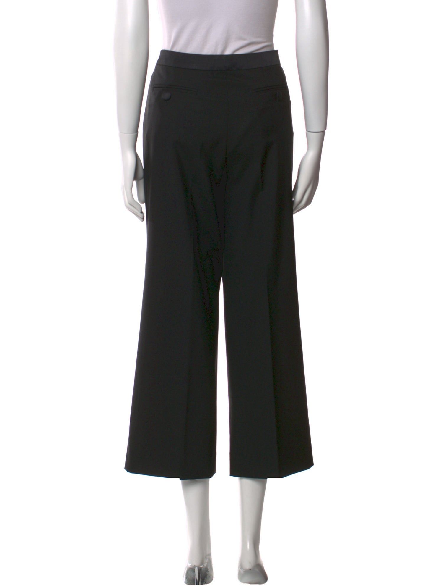 La Prestic Ouiston Wool Straight Leg Pants