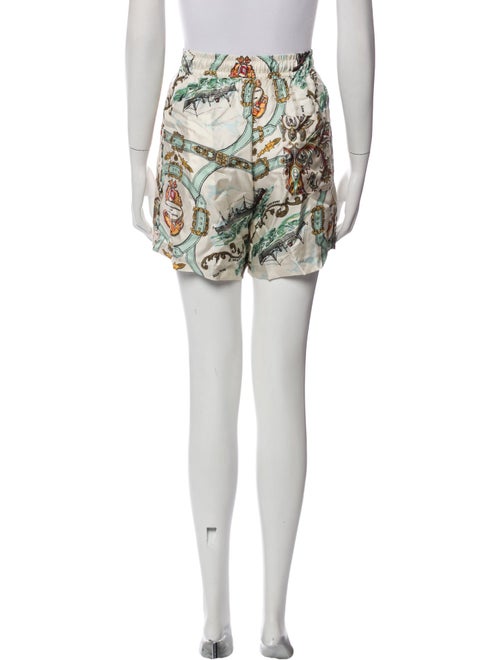 La Prestic Ouiston Silk Mini Shorts