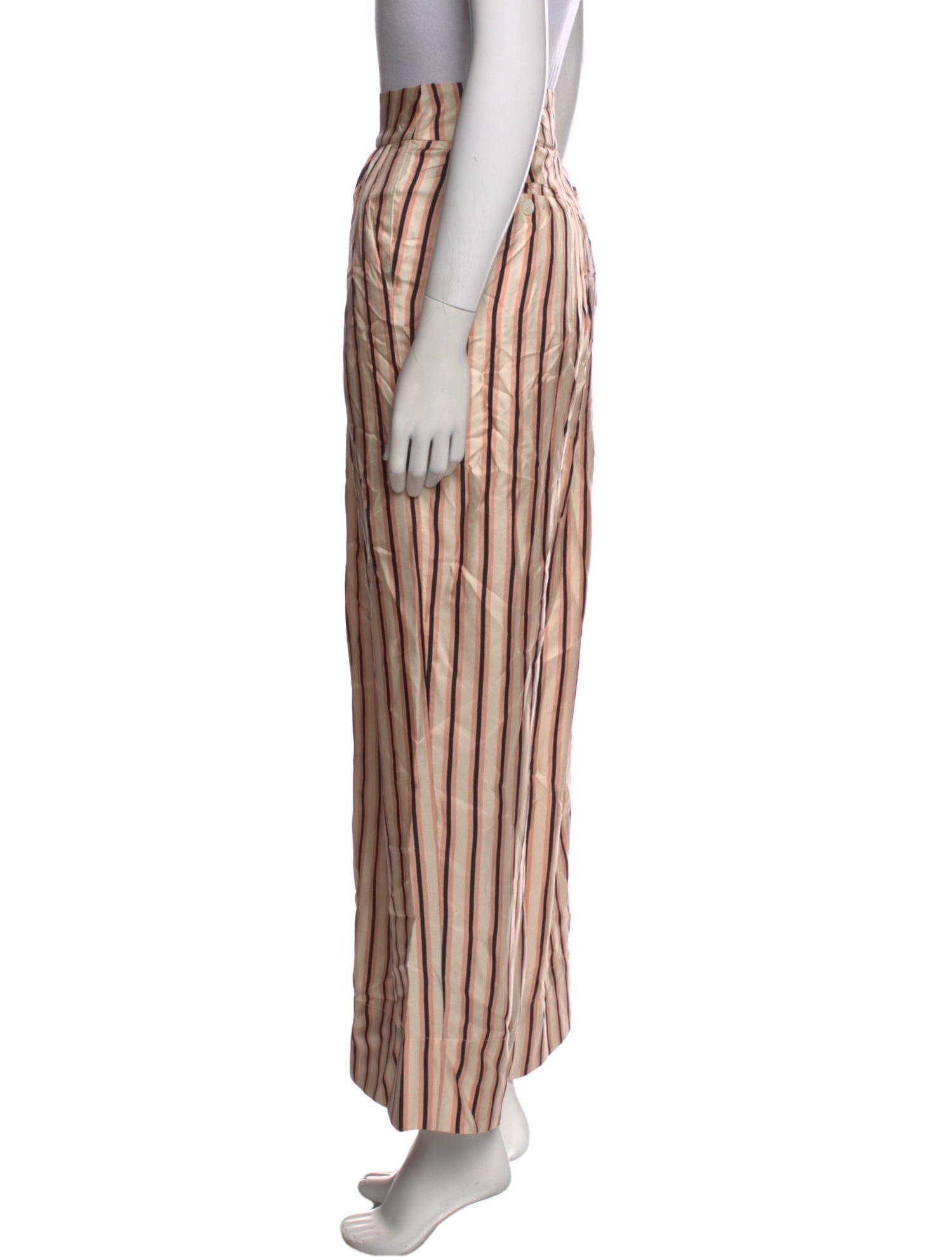 La Prestic Ouiston Silk Wide Leg Pants w/ Tags