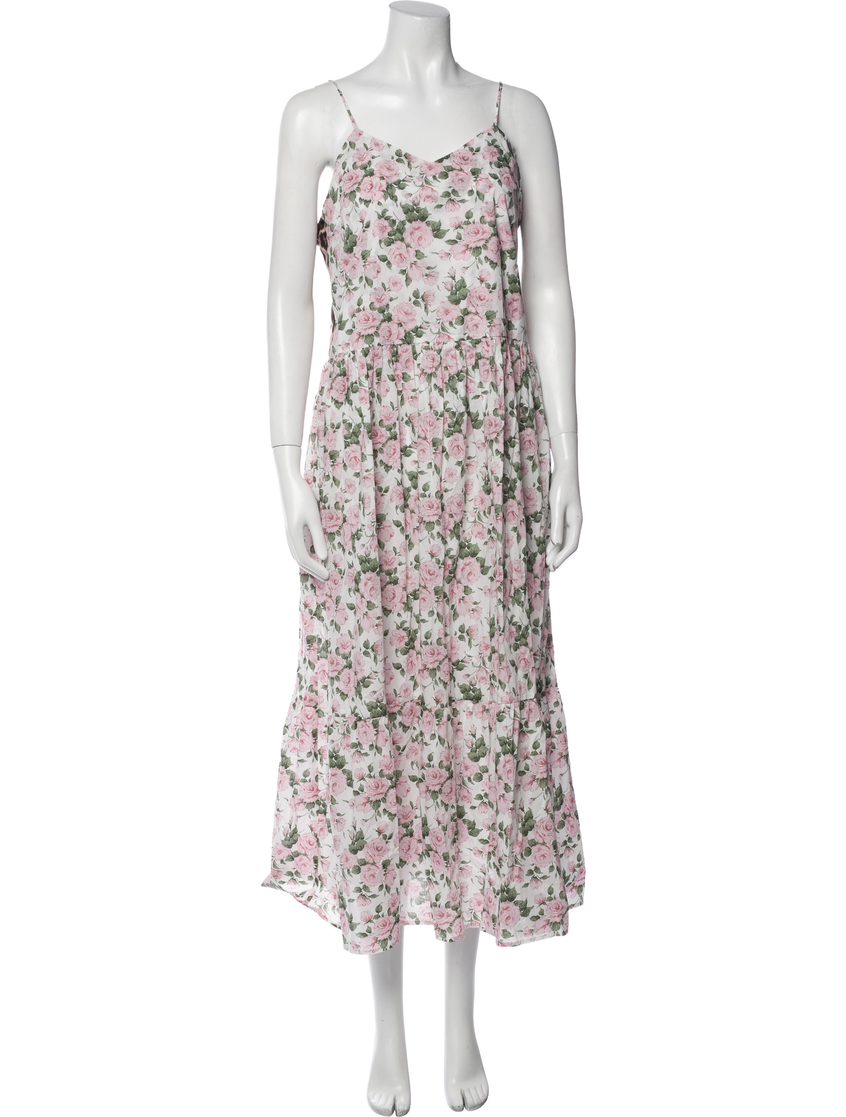 La Prestic Ouiston Floral Print Long Dress
