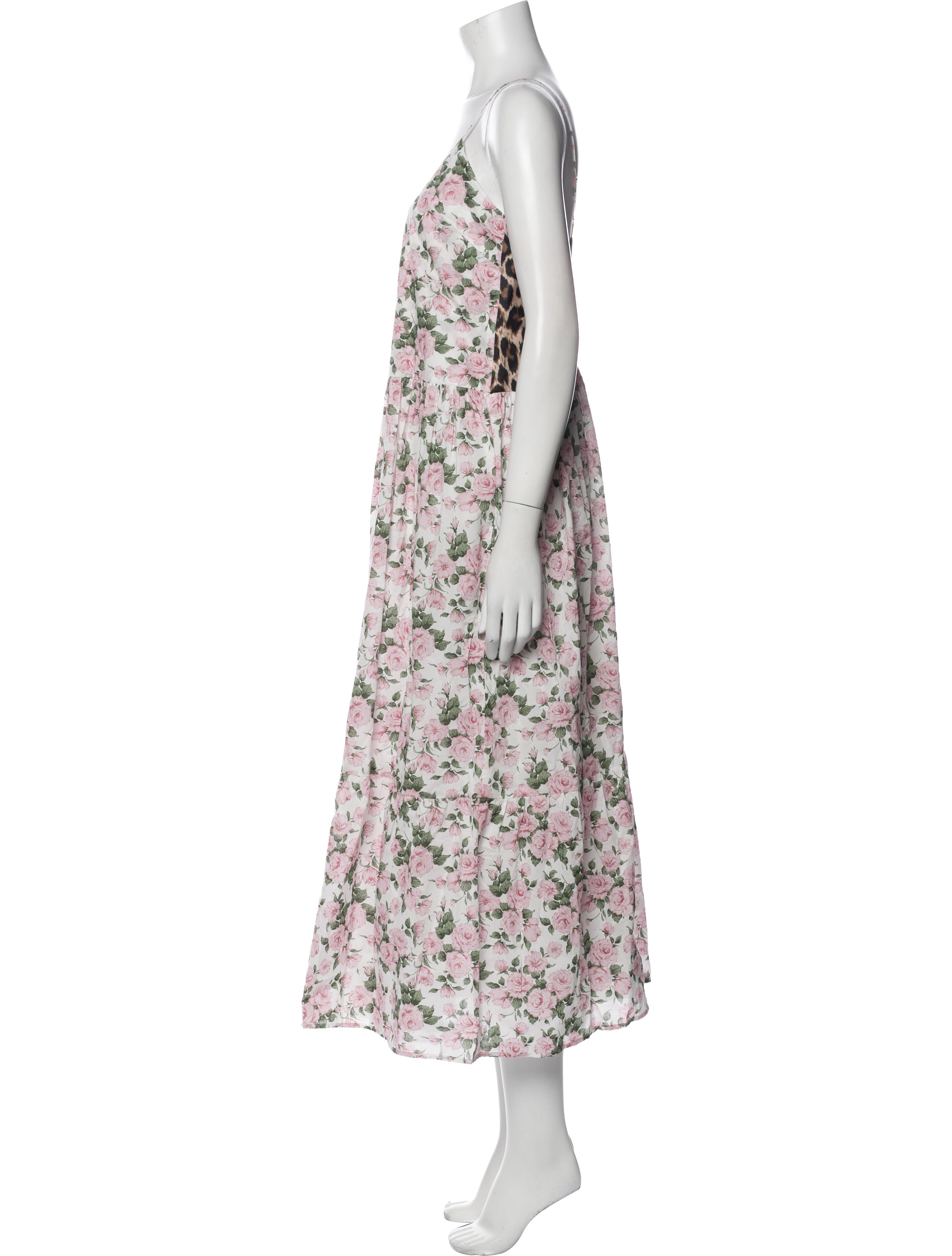La Prestic Ouiston Floral Print Long Dress