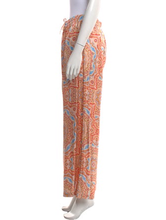 La Prestic Ouiston Silk Wide Leg Pants