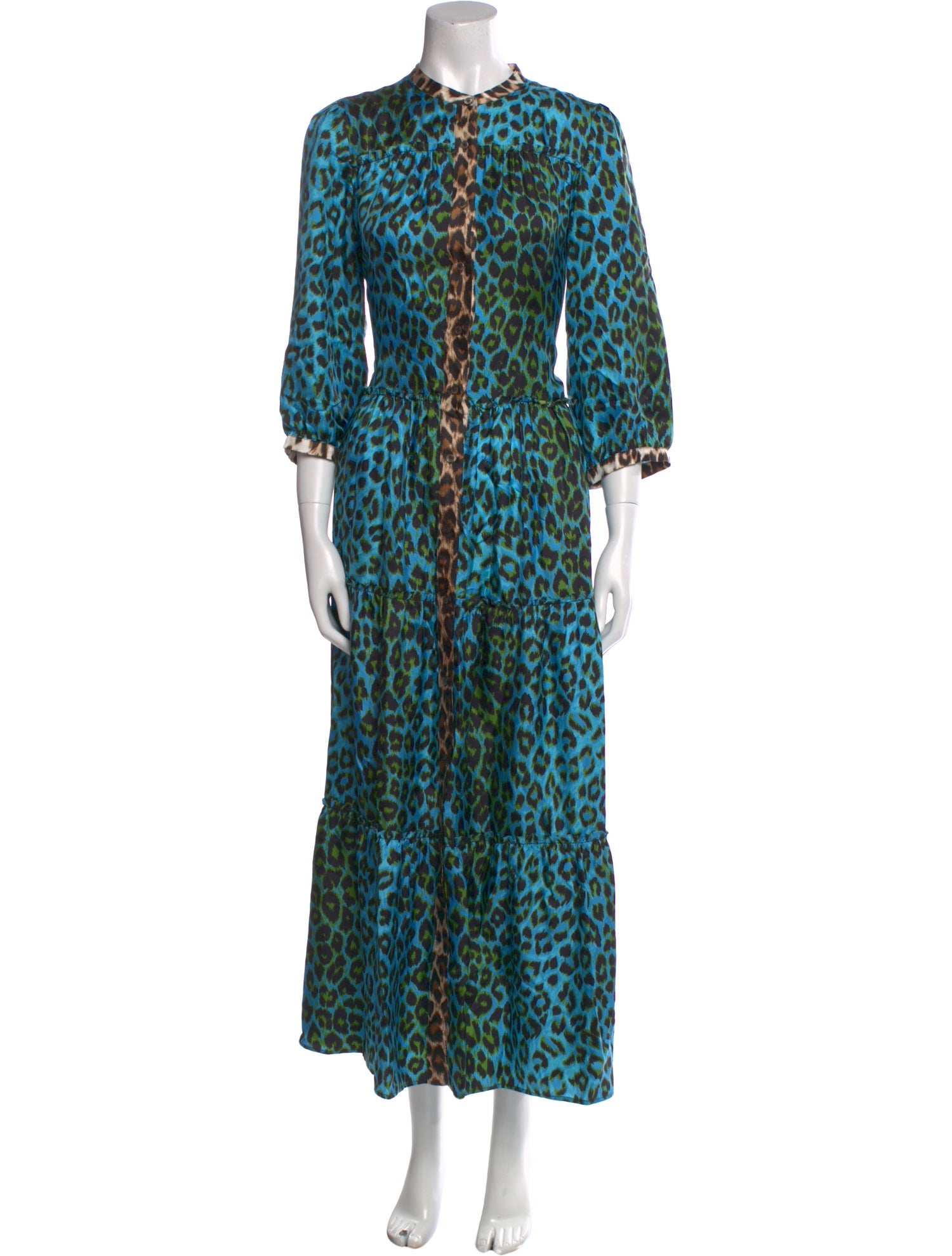 La Prestic Ouiston Silk Long Dress