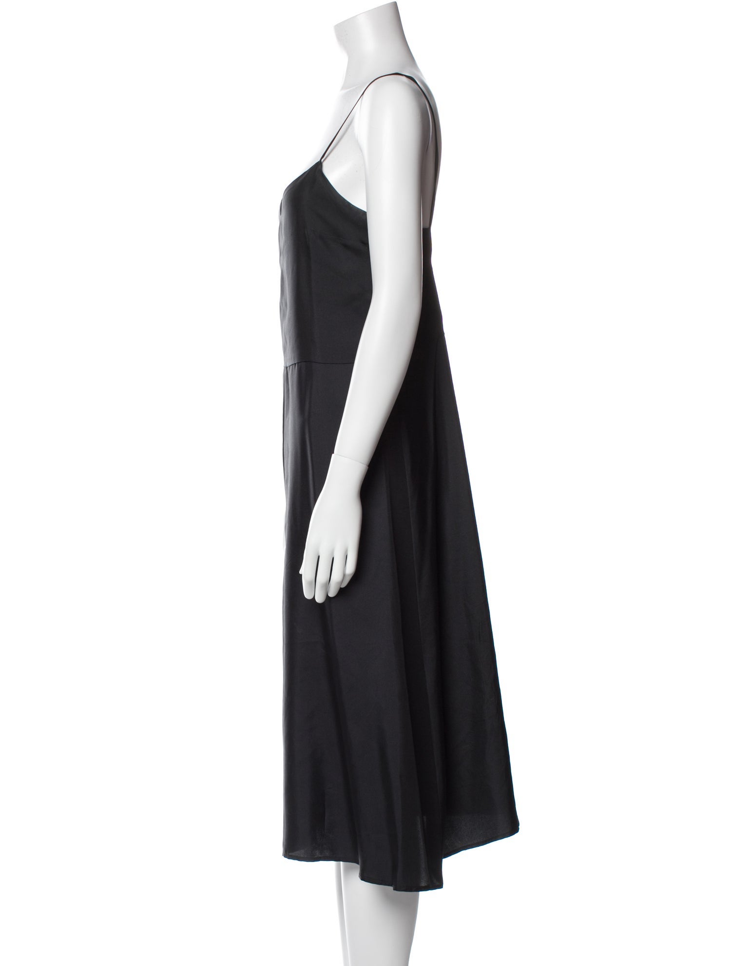 La Prestic Ouiston Silk Midi Length Dress