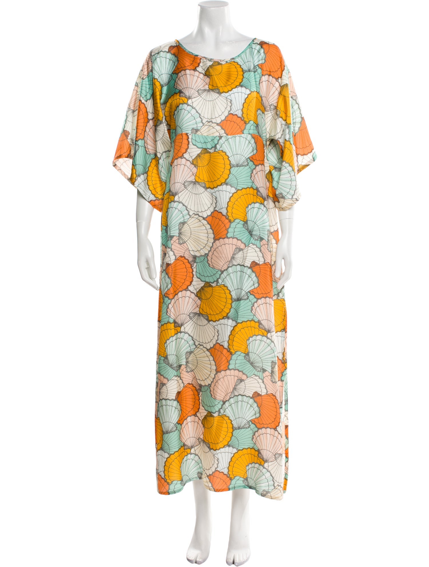 La Prestic Ouiston Silk Long Dress w/ Tags