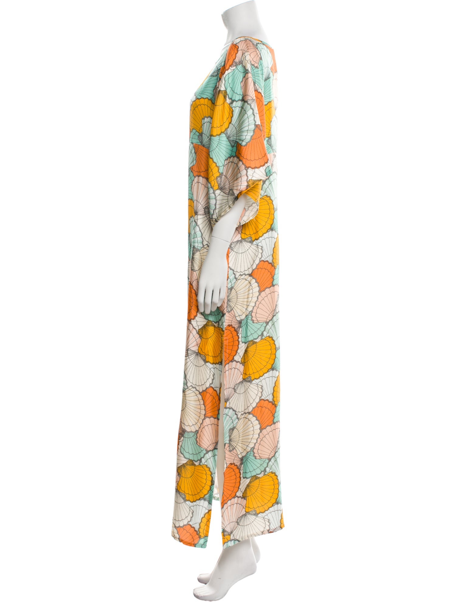 La Prestic Ouiston Silk Long Dress w/ Tags