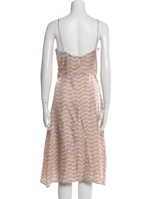 La Prestic Ouiston Silk Midi Length Dress