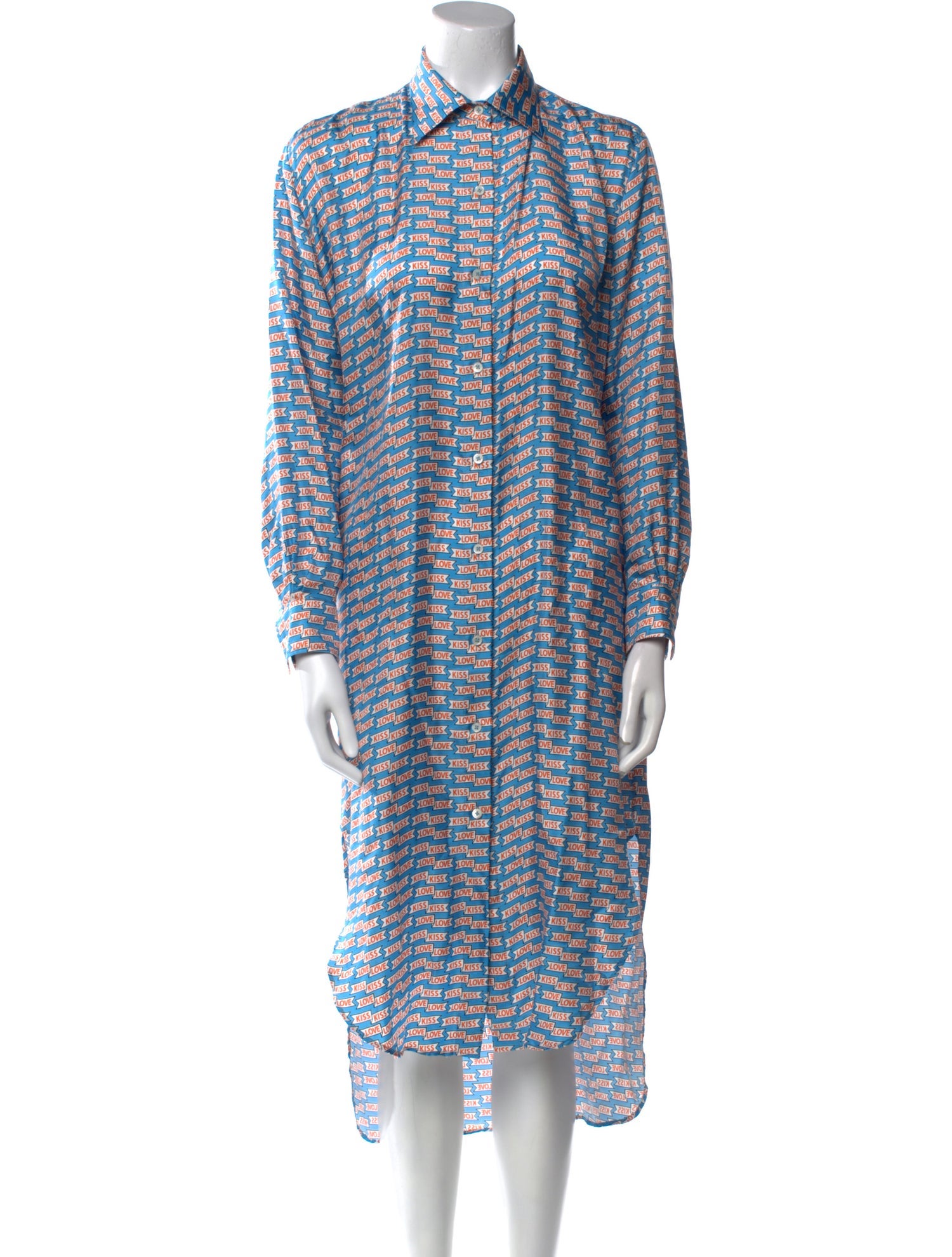 La Prestic Ouiston Silk Midi Length Dress