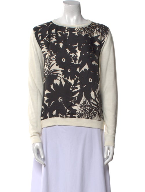 La Prestic Ouiston Silk Printed Sweatshirt