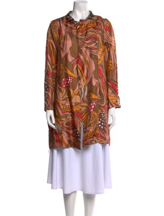 La Prestic Ouiston Silk Printed Tunic