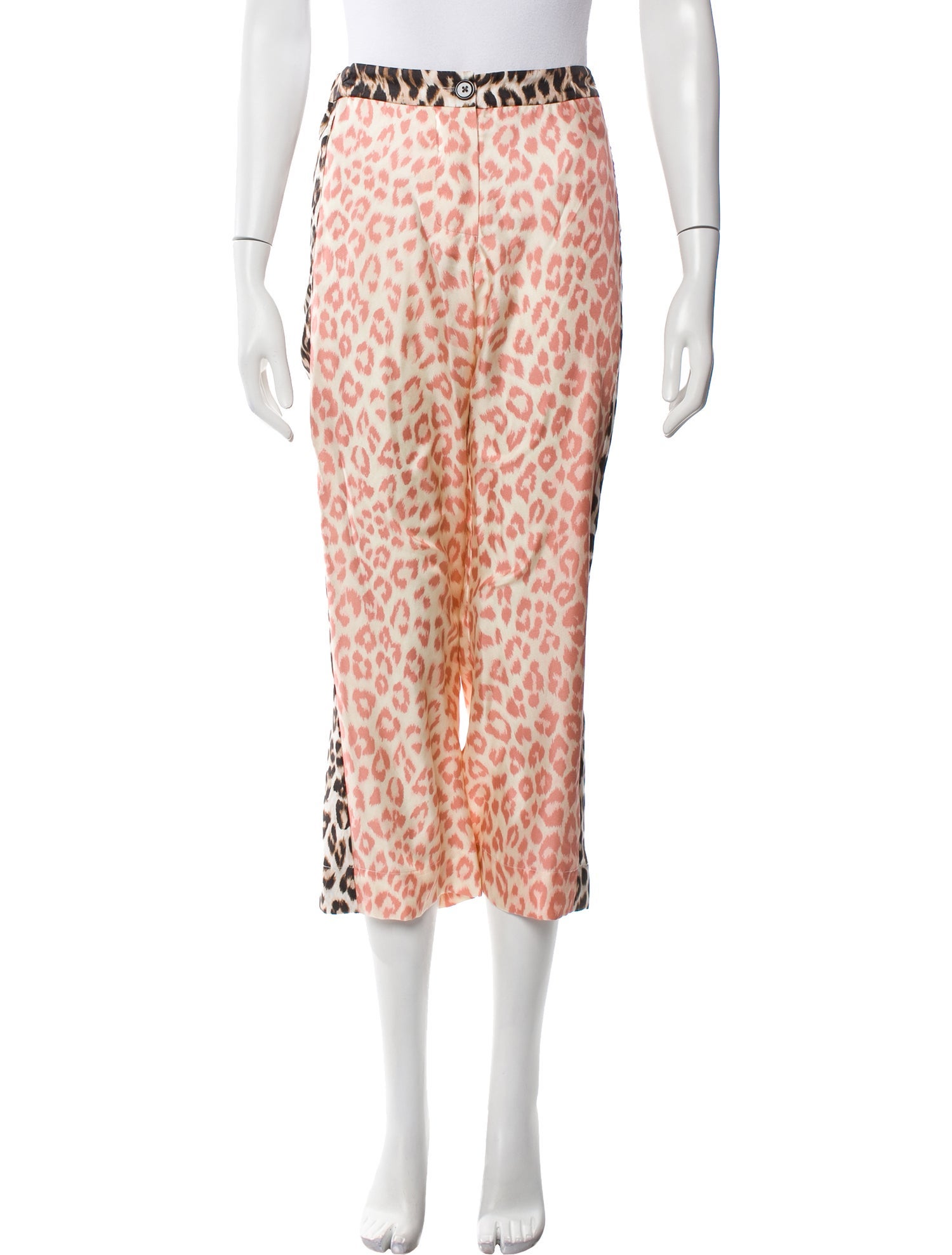 La Prestic Ouiston Silk Wide Leg Pants