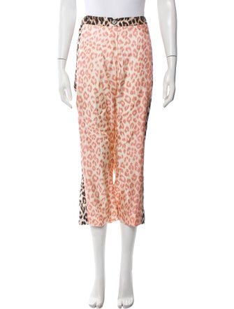 La Prestic Ouiston Silk Wide Leg Pants