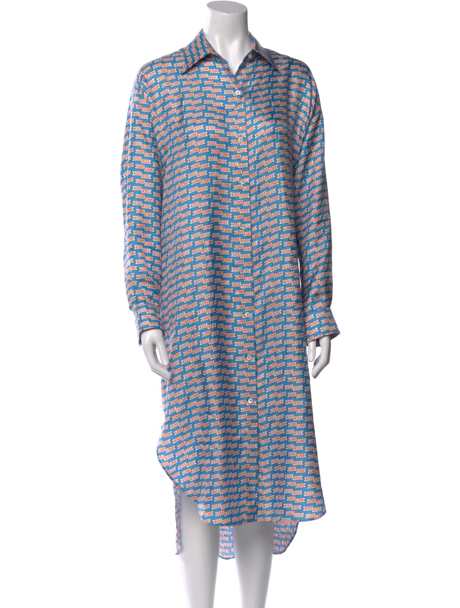 La Prestic Ouiston Silk Long Dress