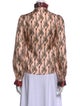 La Prestic Ouiston Silk Printed Blouse