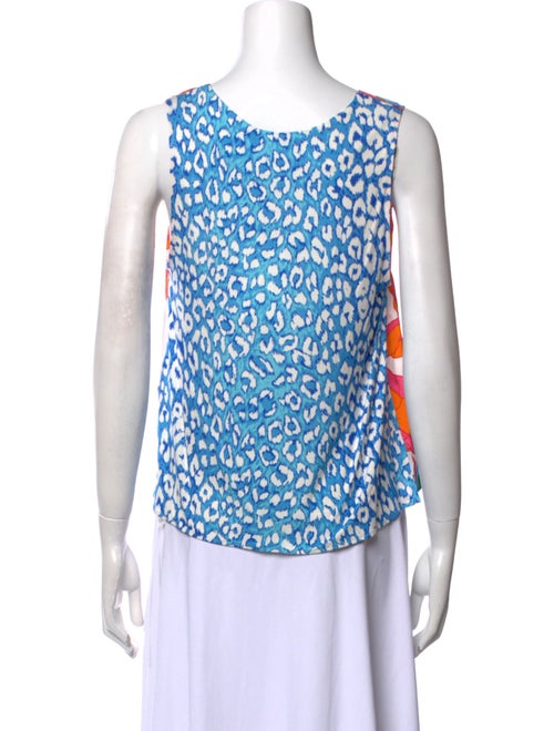 La Prestic Ouiston Silk Printed Top