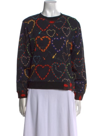 La Prestic Ouiston Printed Crew Neck Sweatshirt