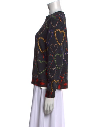 La Prestic Ouiston Printed Crew Neck Sweatshirt