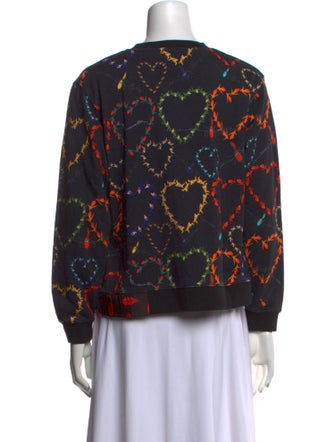 La Prestic Ouiston Printed Crew Neck Sweatshirt