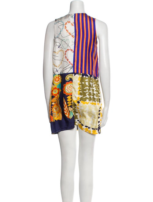 La Prestic Ouiston Silk Mini Dress